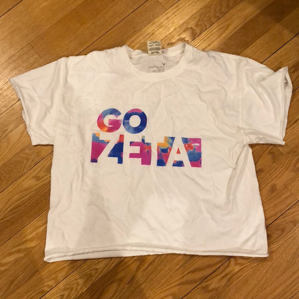 Watercolor go zeta tau alpha T-shirt